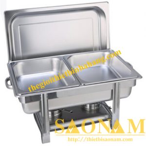 Nồi Hâm Thức Ăn HCN Nắp Rời 2 Ngăn SN#520854